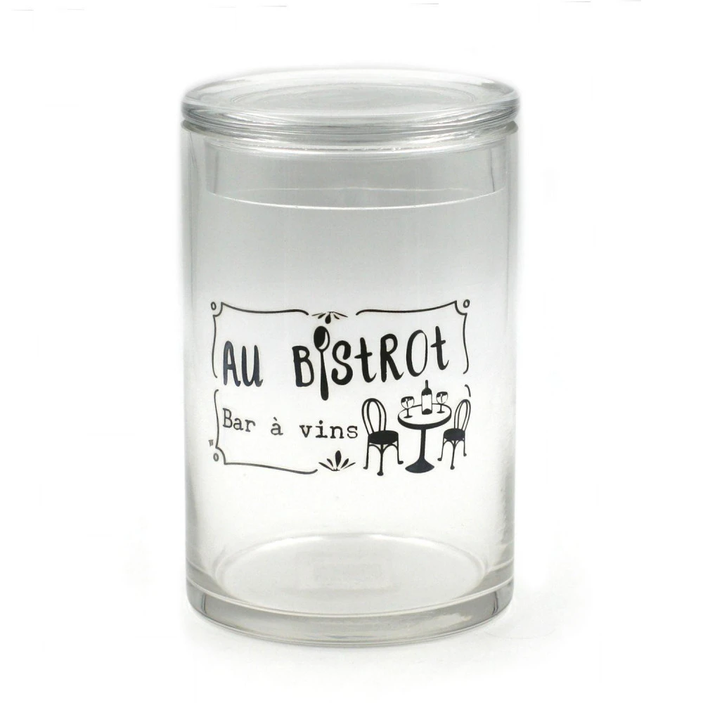 Bocal En Verre Multi-usage Collection AU BISTROT - 16.5 Cm
