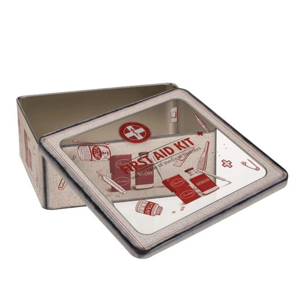 Boîte En Métal First Aid Kit - Premier Soin – Image 2