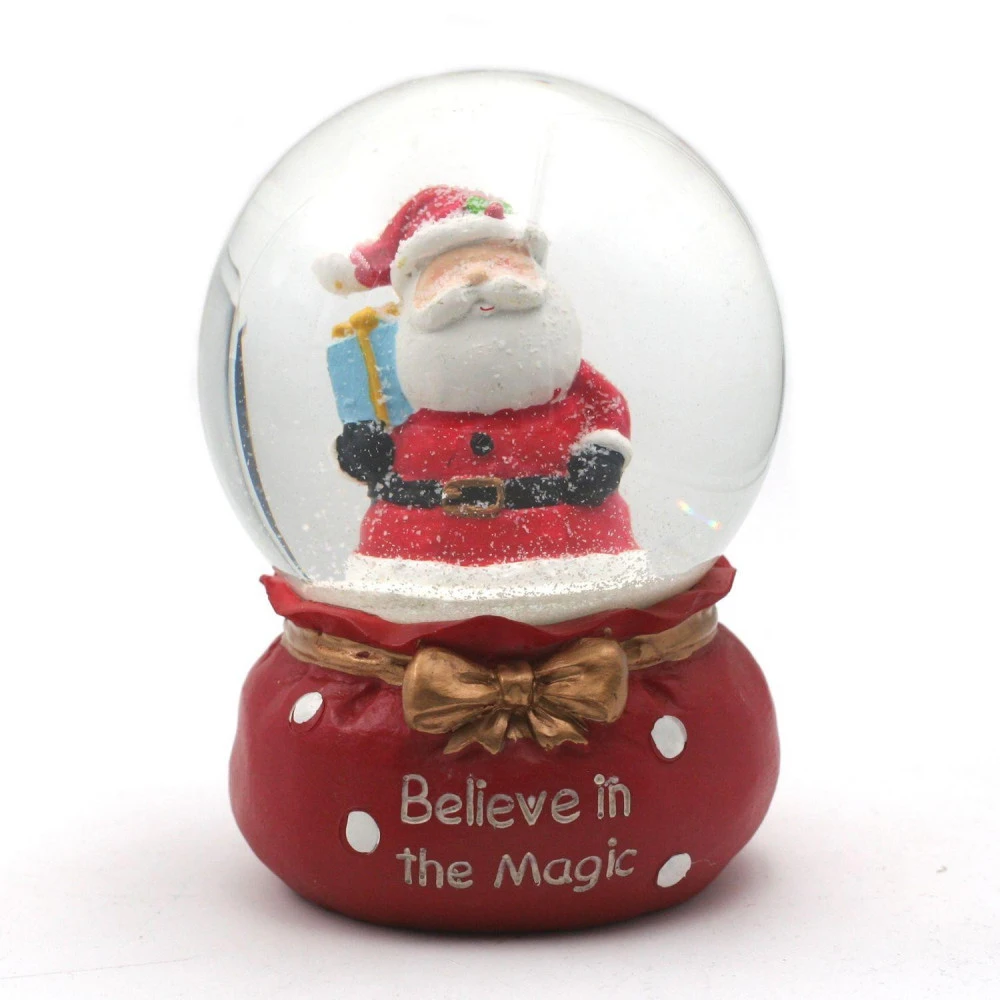 Boule à Neige Père Noël - Hauteur 14 Cm