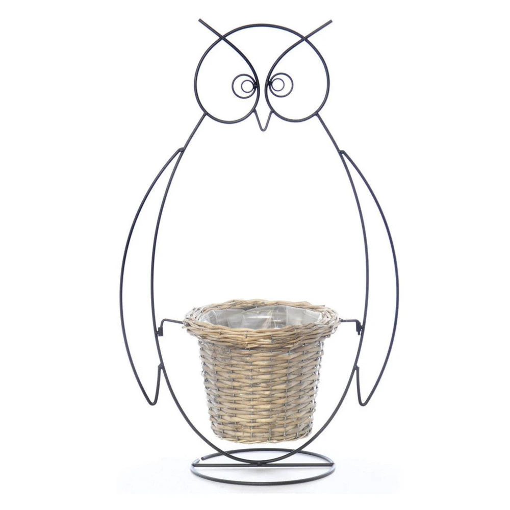 Cache Pot Chouette - Métal - 75 Cm