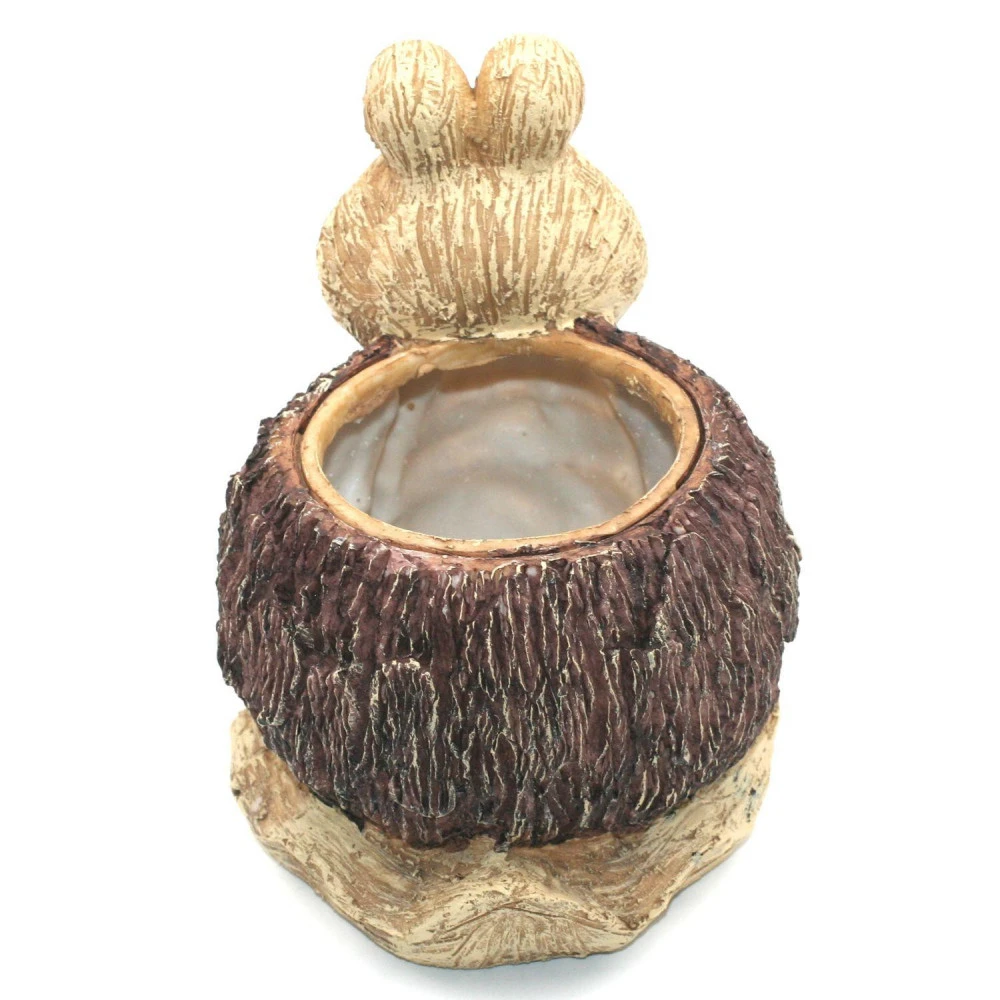 Cache Pot Effet Bois - Escargot – Image 4