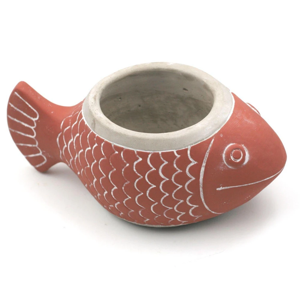 Cache Pot En Forme De Poisson – Image 2