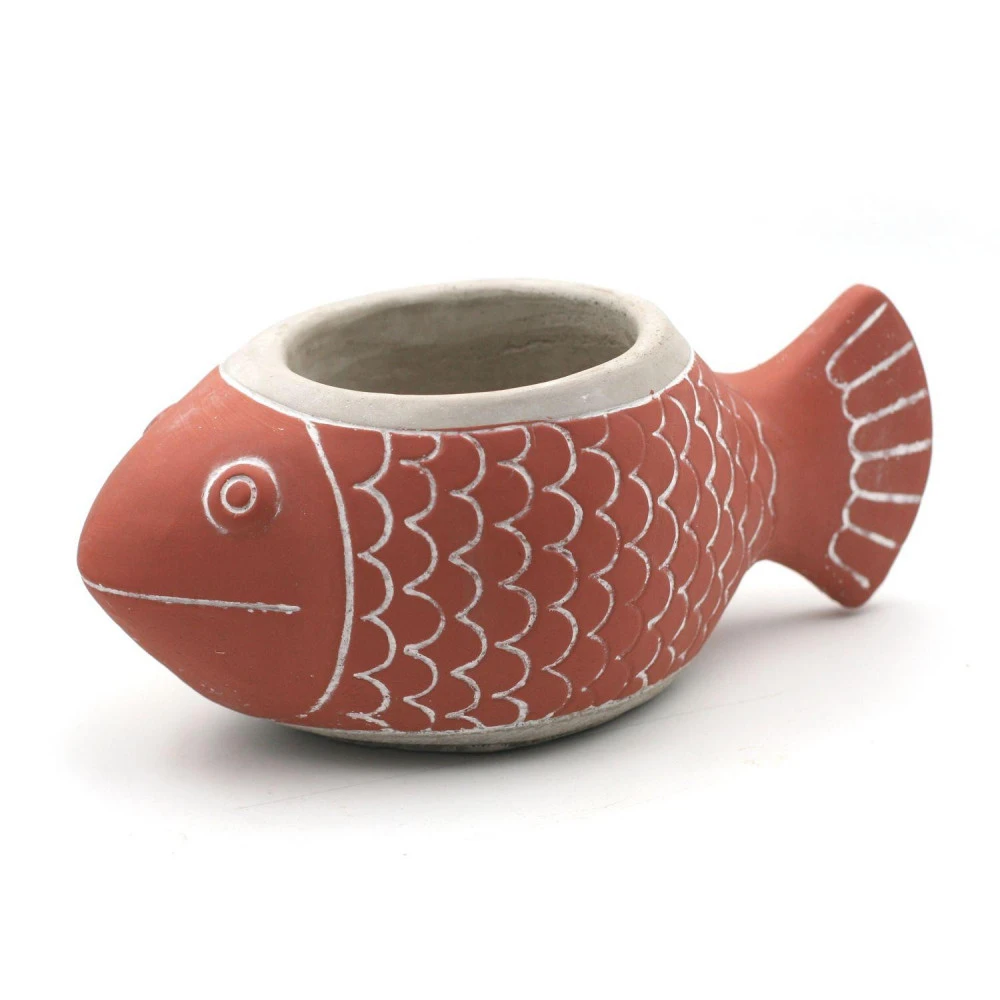 Cache Pot En Forme De Poisson