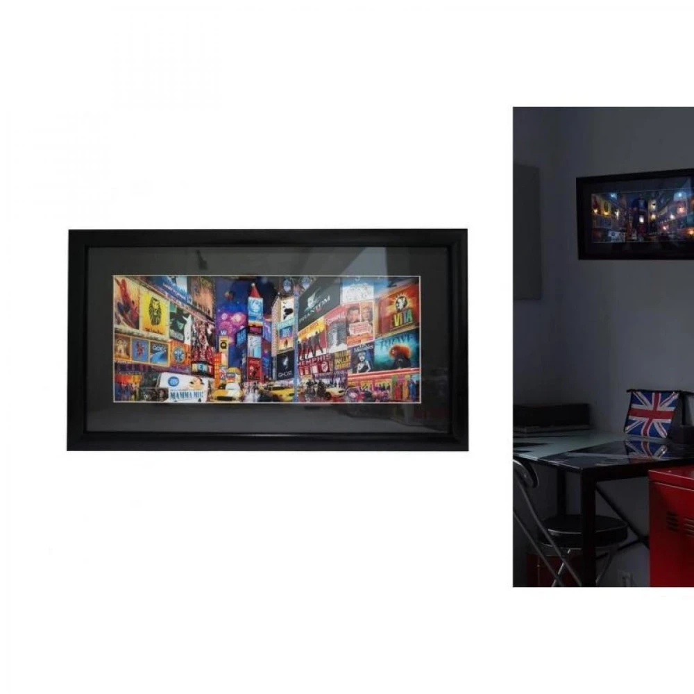 Cadre 3D LED Broadway – Image 3