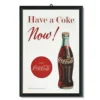 Coca-Cola Cadre Miroir Vintage Coca Cola - Have A Coke Now !