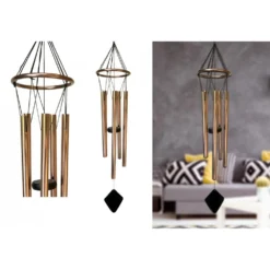 Carillon à Vent Décoratif Zen - Losange