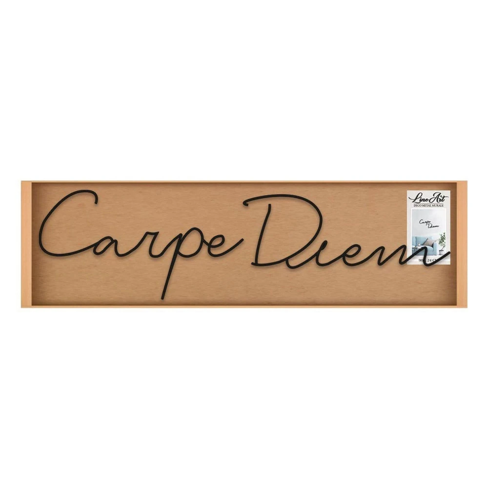Carpe Diem Déco Murale Métal - 88 Cm – Image 3