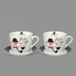 Coffret 2 Tasses Mister Coffee