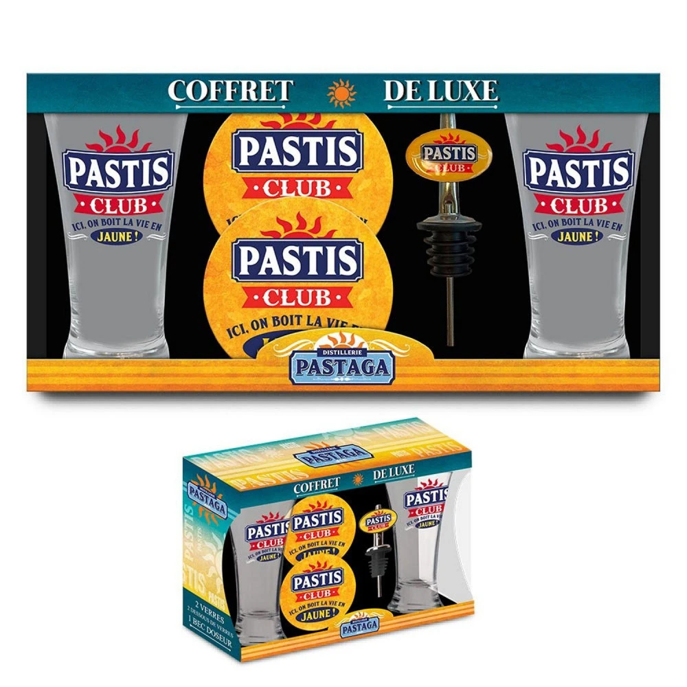 Coffret De Verres - Pastis Club