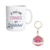 Coffret Mug Et Porte Clés - Connasse