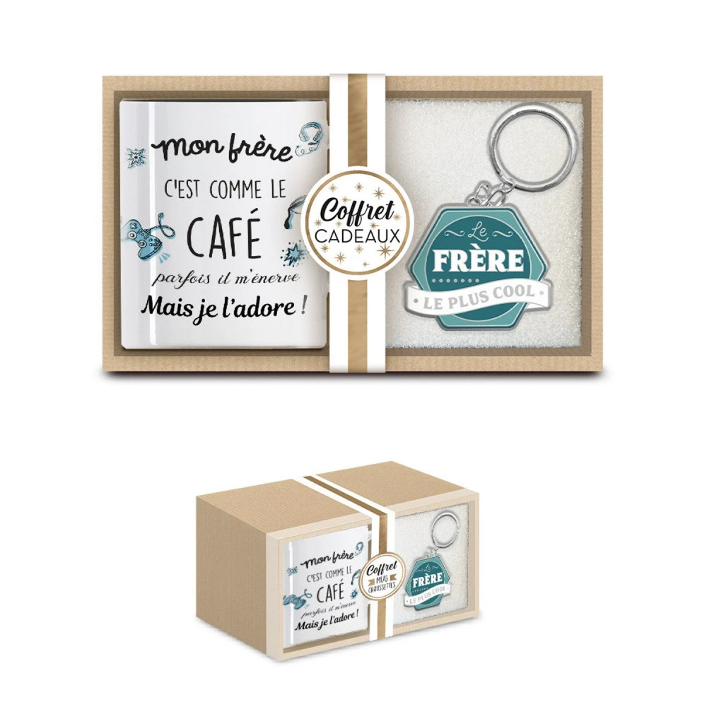 Coffret Mug Et Porte Clés - Mon Frère – Image 3