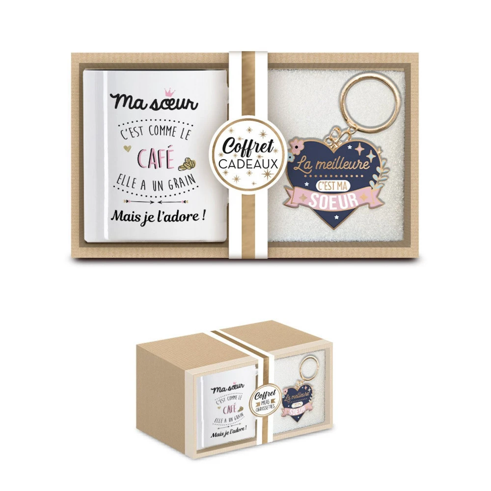Coffret Mug Et Porte Clés - Ma Soeur – Image 3