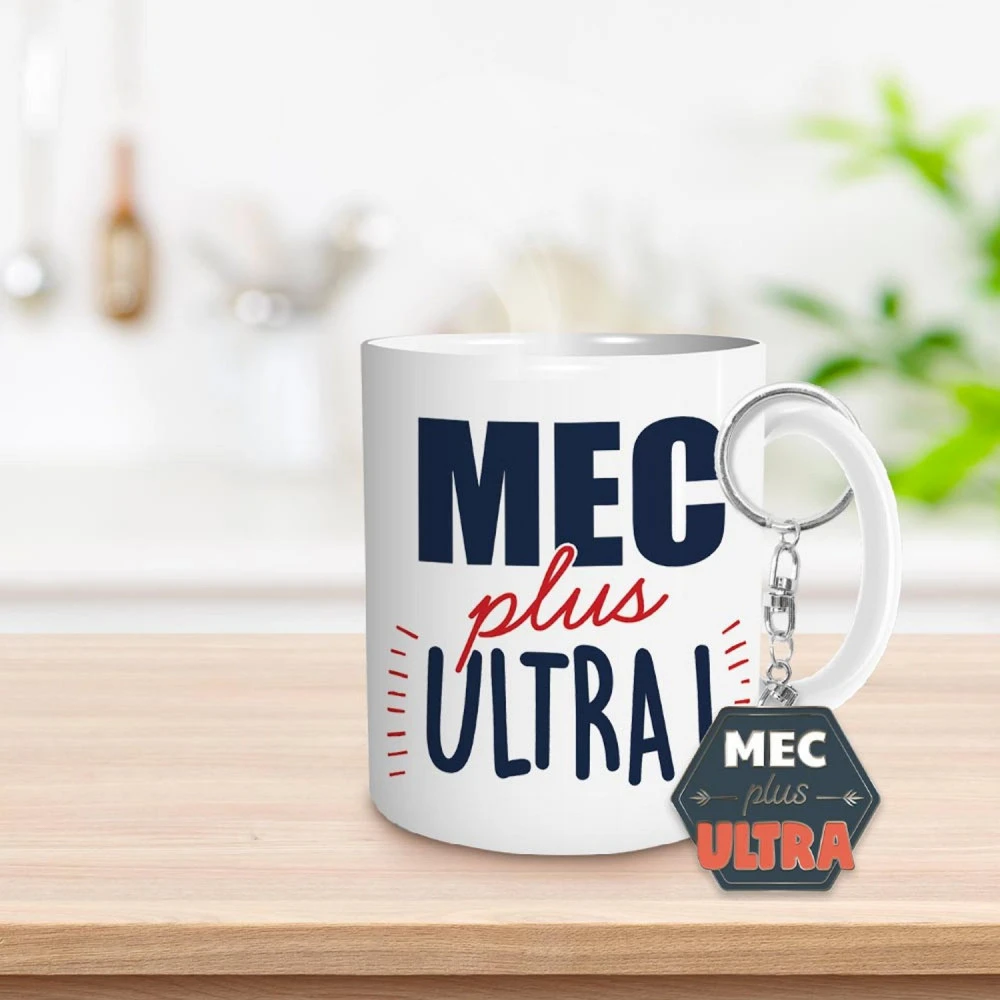 Coffret Mug Et Porte Clés - Mec Plus Ultra – Image 2