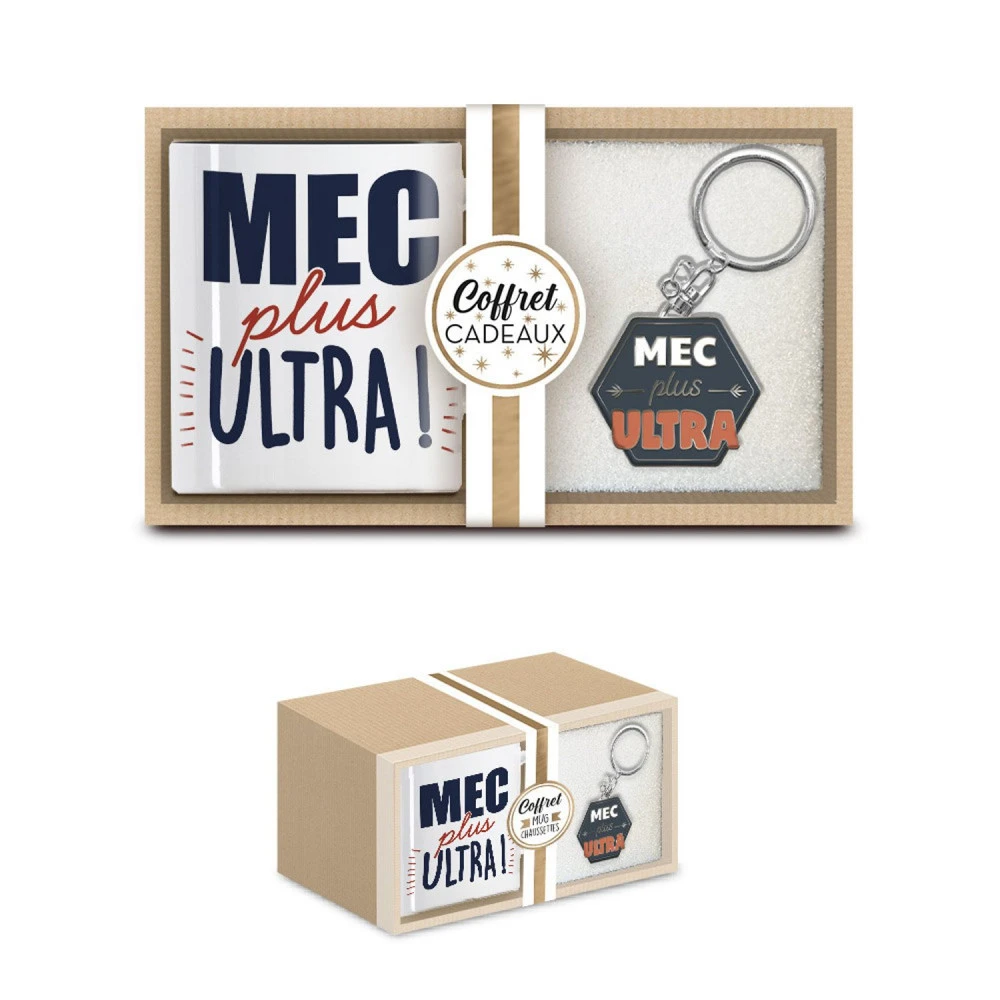 Coffret Mug Et Porte Clés - Mec Plus Ultra – Image 3