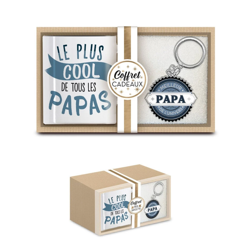 Coffret Mug Et Porte Clés - Papa Cool – Image 3