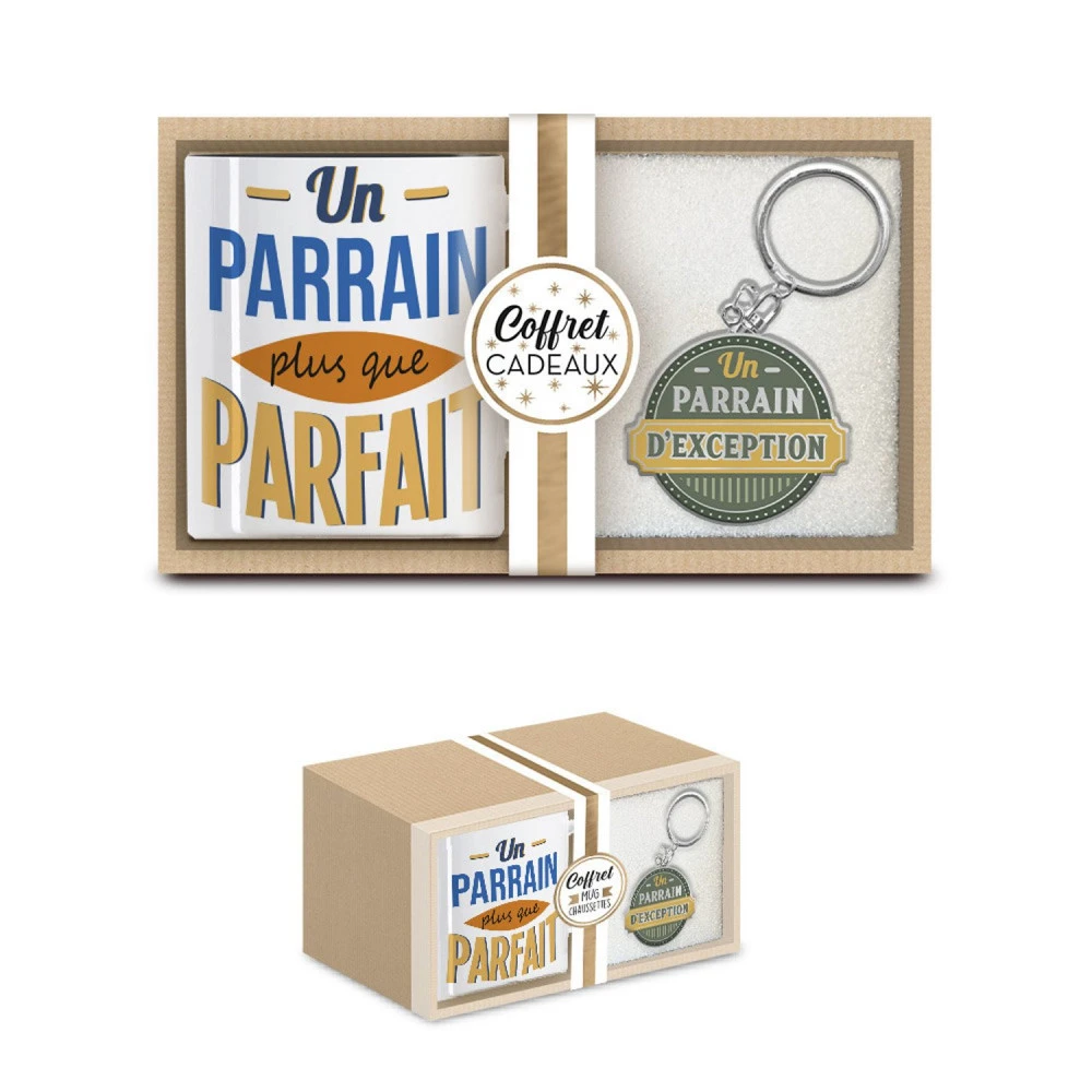 Coffret Mug Et Porte Clés - Parrain – Image 3