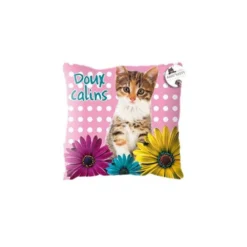 Coussin Déco Chaton - Doux Câlins