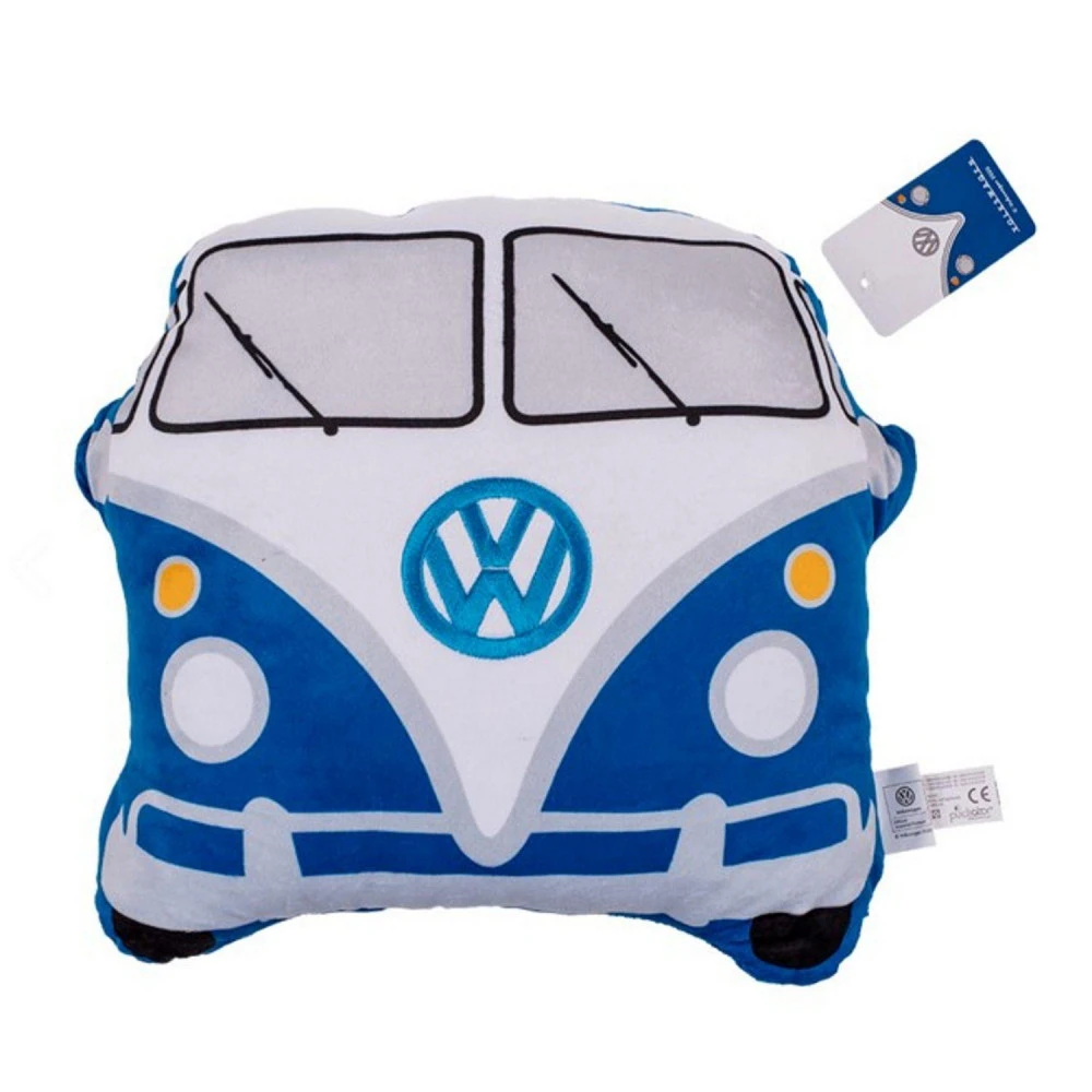 Coussin Déco Samba Bus Bleu