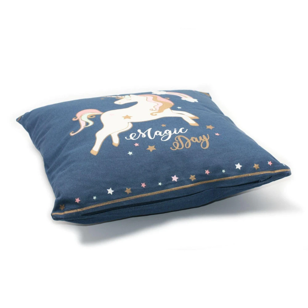 Coussin Licorne - 40 X 40 Cm – Image 2