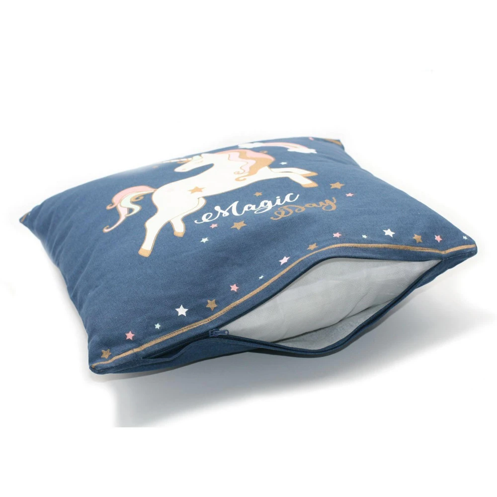 Coussin Licorne - 40 X 40 Cm – Image 3
