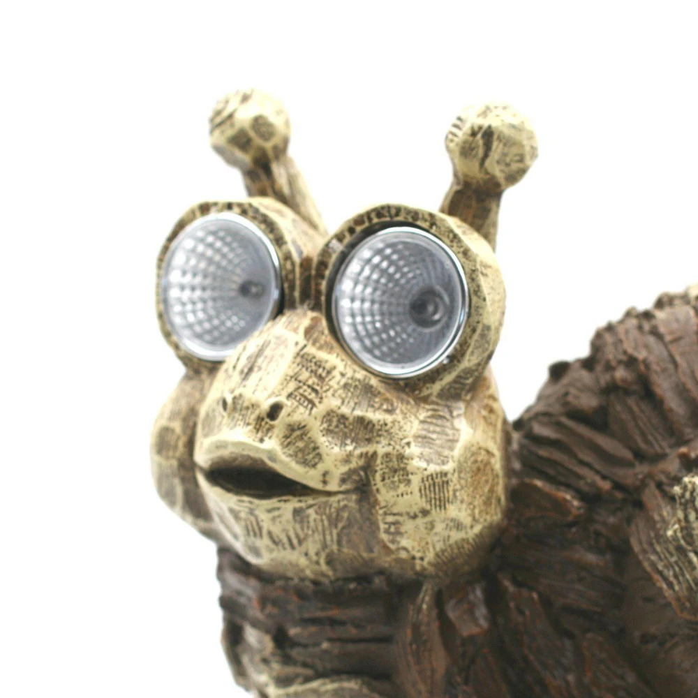 Escargot Effet Bois Solaire Led – Image 3