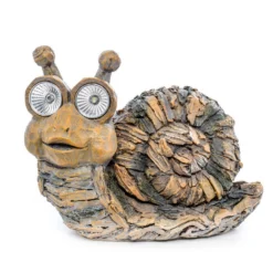 Escargot Effet Bois Solaire Led