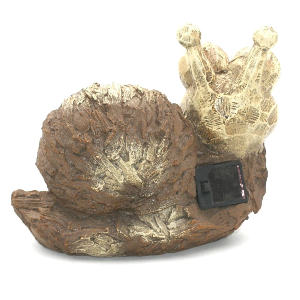 Escargot Effet Bois Solaire Led – Image 4