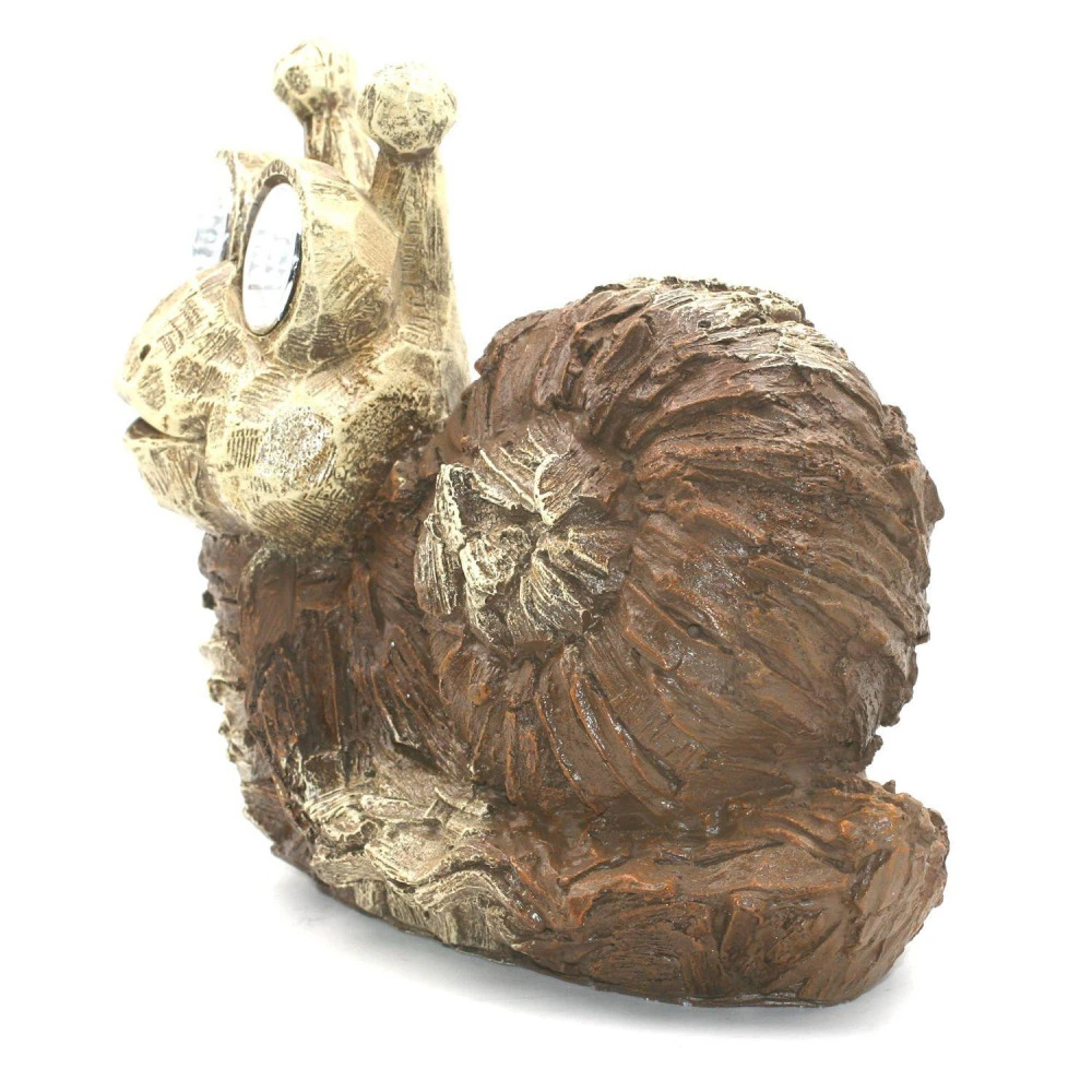 Escargot Effet Bois Solaire Led – Image 5