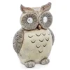 Hibou De Déco Extérieur 26 Cm - Solaire Avec LED