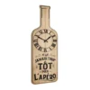 Horloge Bouteille En Bois - 60 Cm - Apéro