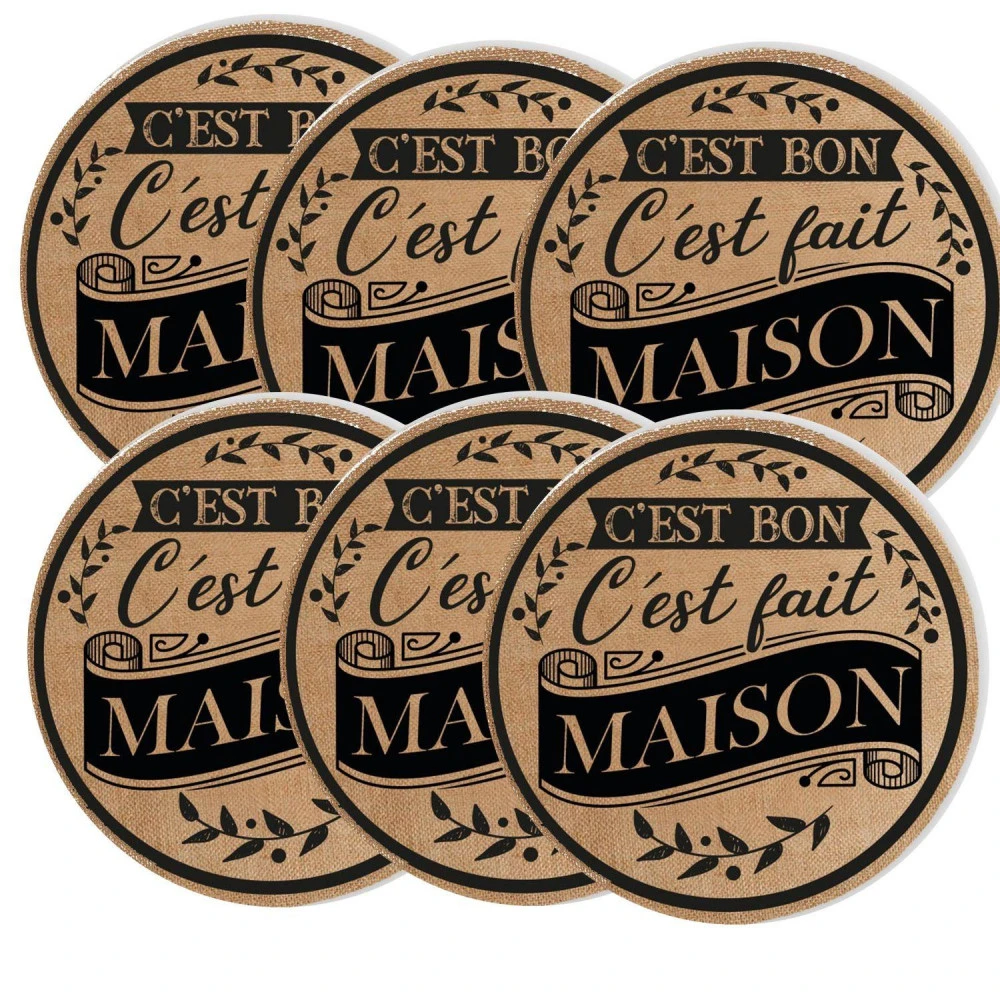 Lot De 6 Sets De Table - C'est Bon C'est Fait Maison – Image 2