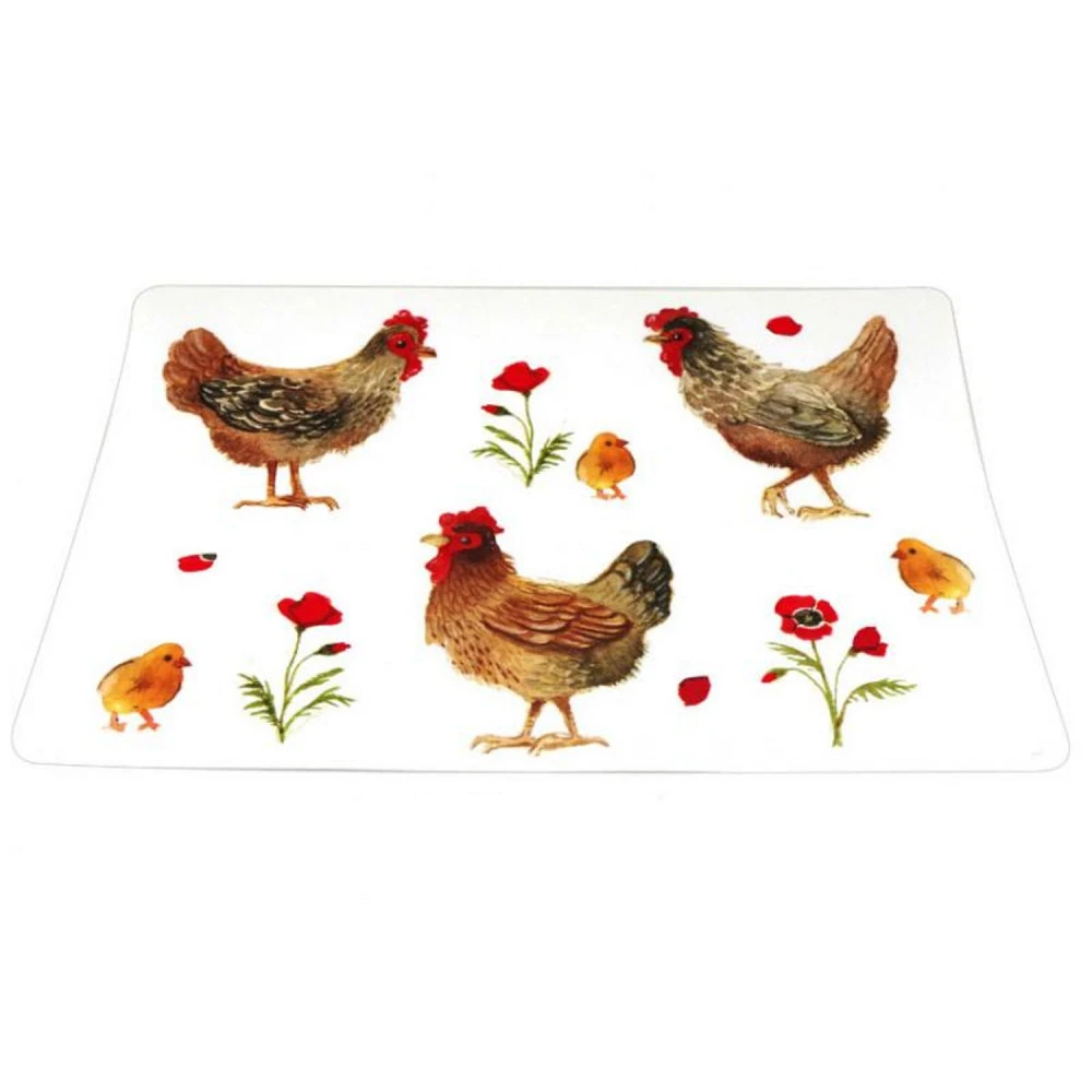 Lot De 6 Sets De Table Poules - Georgette