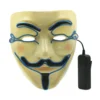 Masque Anonymous Lumineux Modèle Bleu