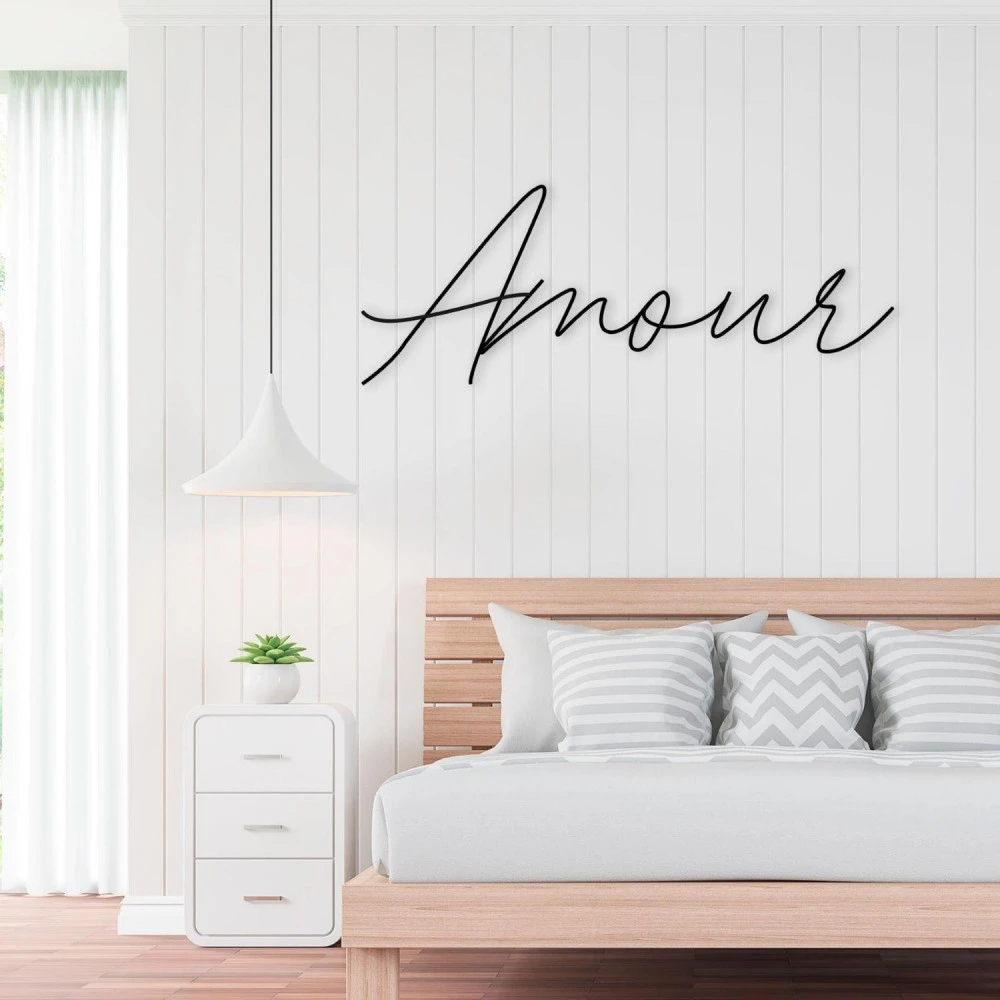 Mot Déco Métal - Amour – Image 2