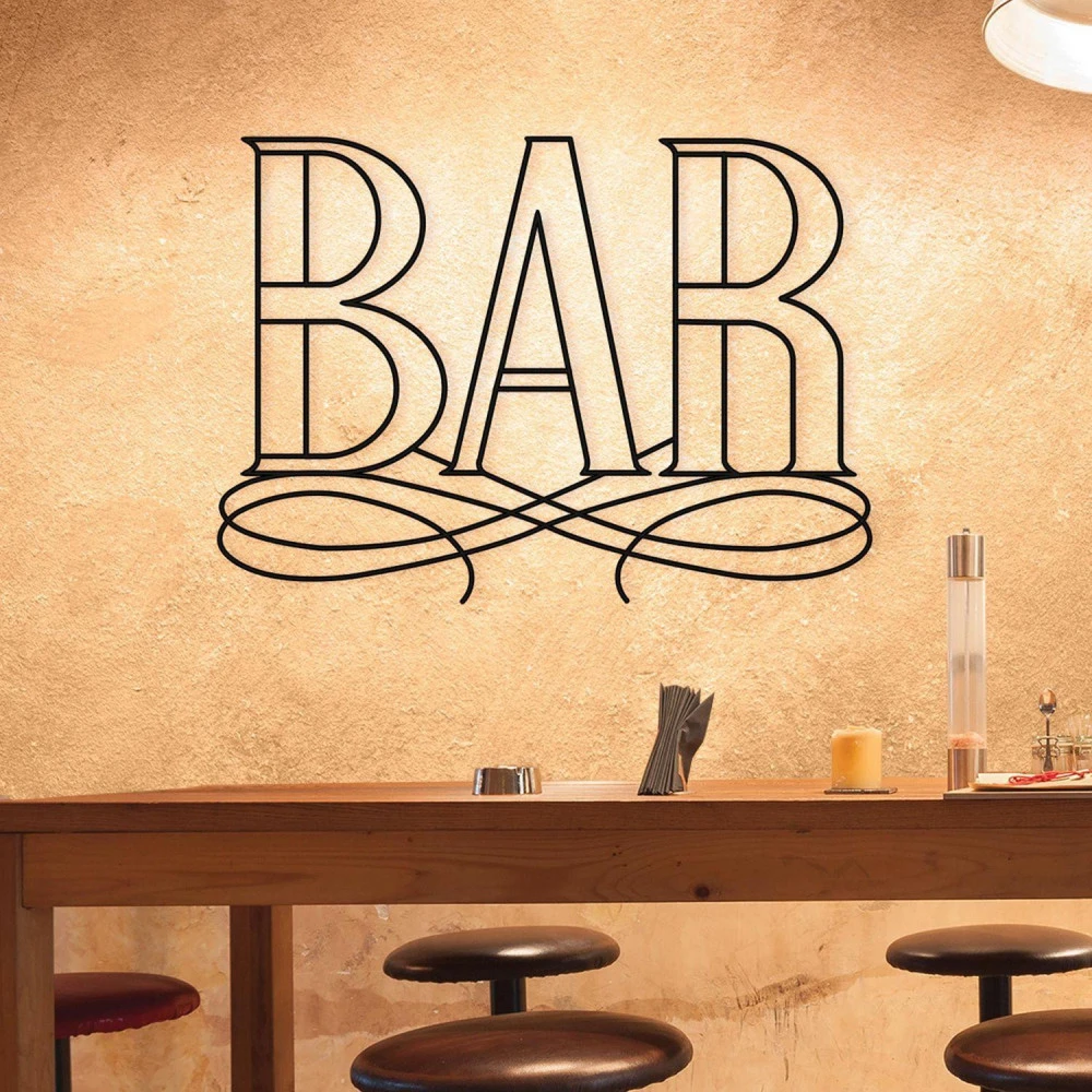 Mot Déco Métal Bar – Image 2