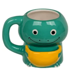 Mug Avec Poche à Biscuit - Dinosaure Vert