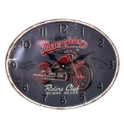 Pendule Murale Riders 39 X 49 Cm