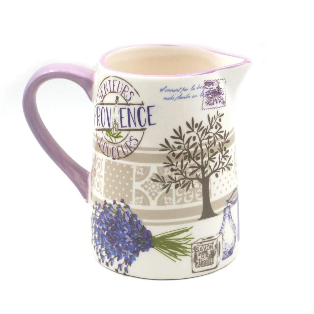 Pichet Motif Lavande Collection Senteur