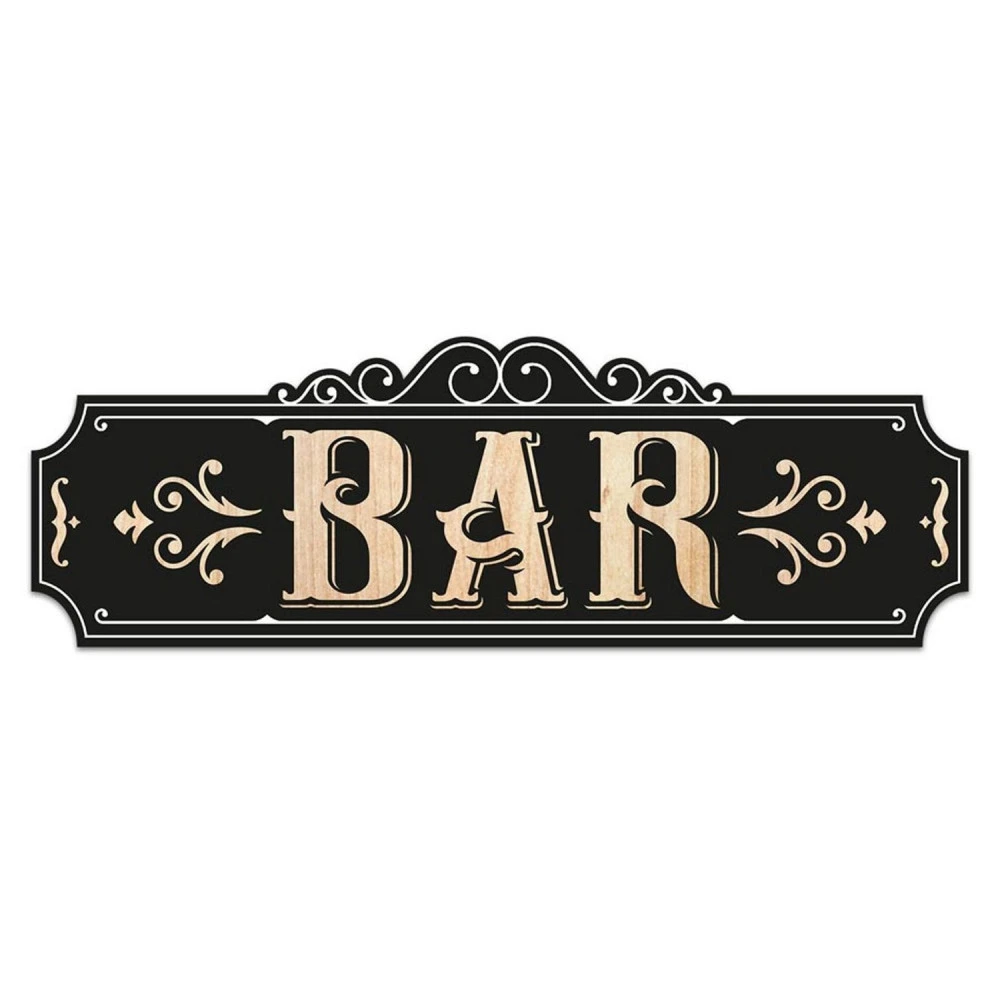 Plaque Bar Western 90 Cm