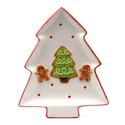 Plat En Forme De Sapin Mannele - 27 Cm