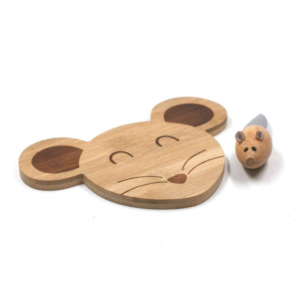 Plateau à Fromages En Forme De Souris - 20 X 16 Cm – Image 2