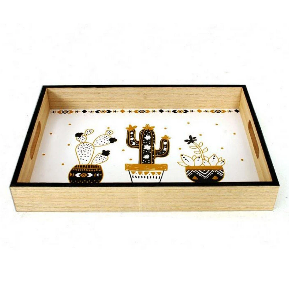 Plateau Merida Cactus -Bois