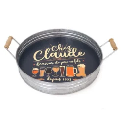 Plateau Style Brasseur 'Chez Claude'