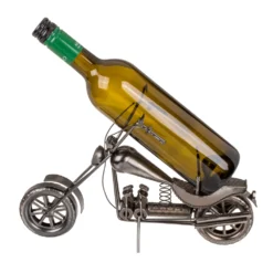 Porte Bouteille En Métal – Moto Chopper