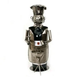 Porte Bouteille Métal - Chef BBQ