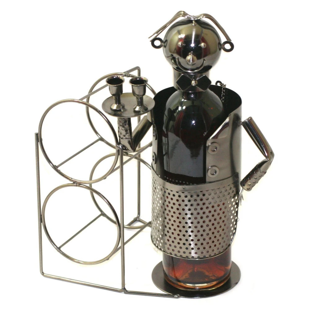 Porte Bouteille Serveur Avec Emplacements