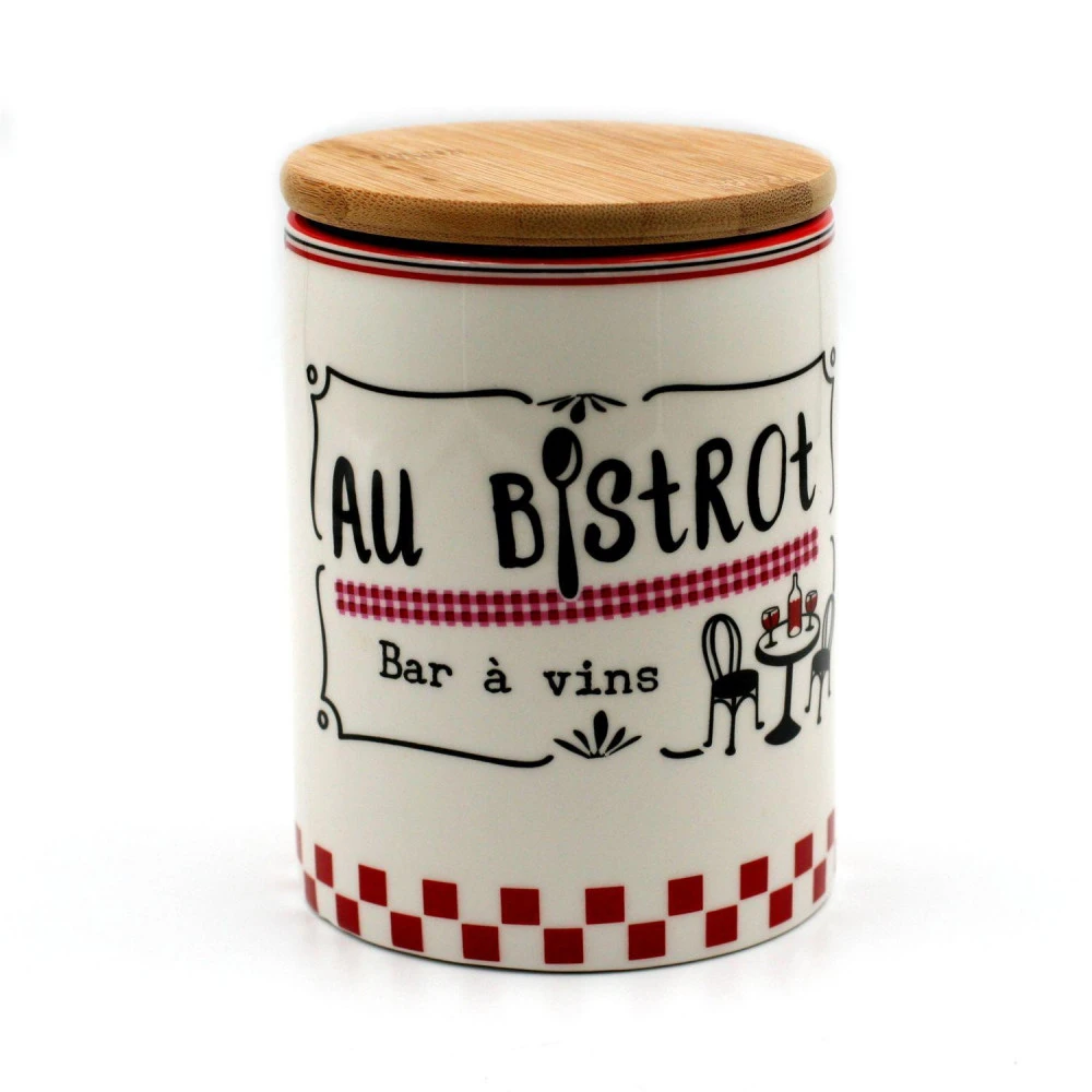 Pot Hermétique Blanc AU BISTROT