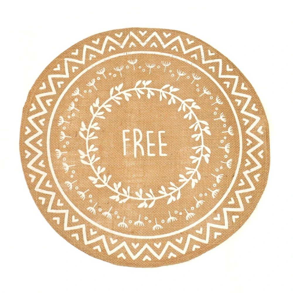 Set De Table En Jute - FREE - Lot De Six