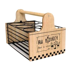Support 6 Bouteilles Collection 'Au Bistrot'