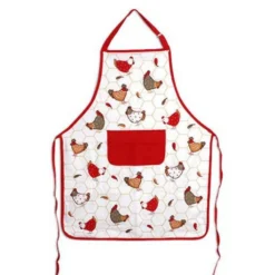 Tablier Cotty - Décor Poule